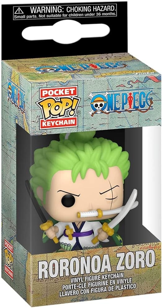 Funko Pop Anahtarlık: One Piece - Roronoa Zoro SKU 61371 - Thumbnail