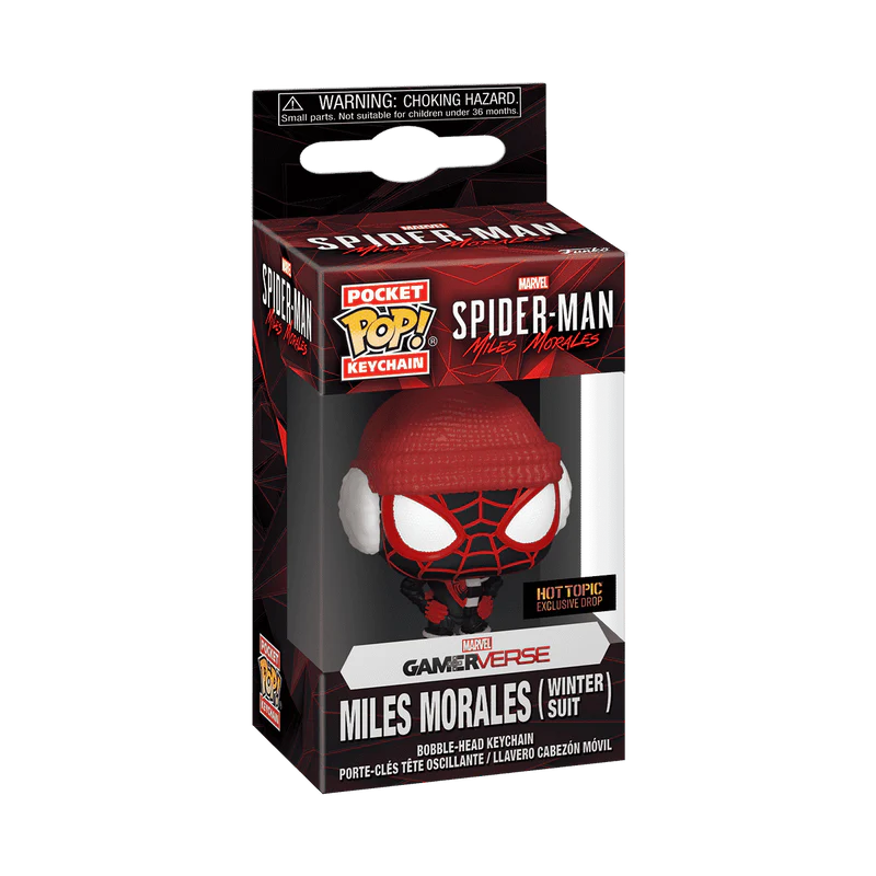 Funko Pop Anahtarlık Spider-Man Miles Morales Winter Miles SKU 77449 - Thumbnail