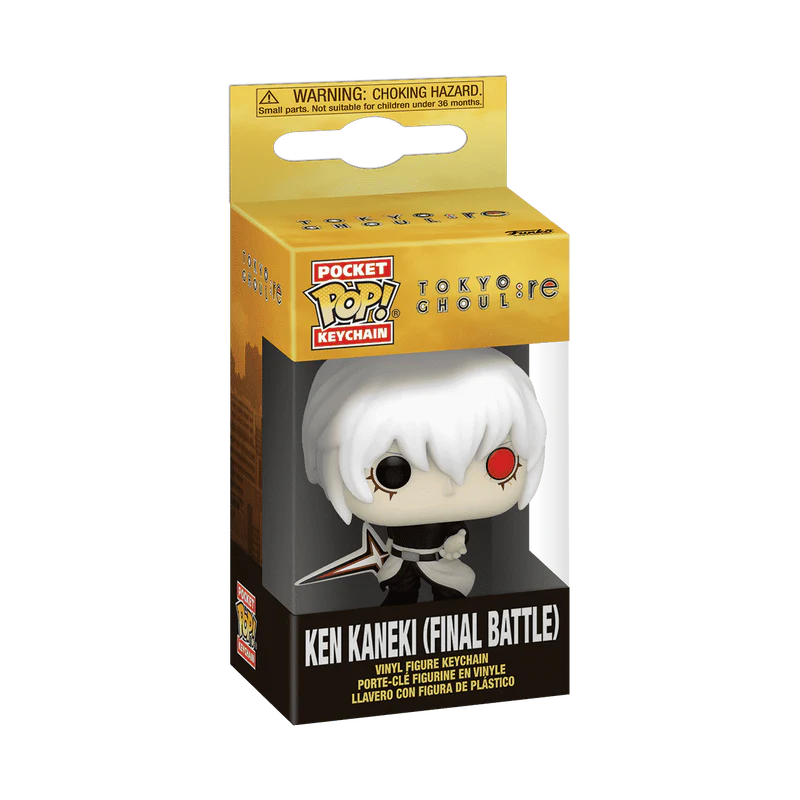 Funko Pop Anahtarlık: Tokto Ghoul - Ken Kaneki (Final Battle) SKU 75522 - Thumbnail