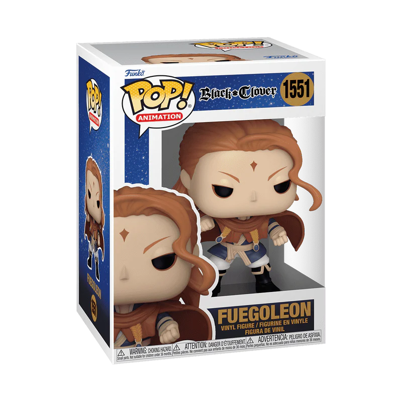 Funko Pop Animation: Black Clover- Fuegoleon SKU 72116 - Thumbnail