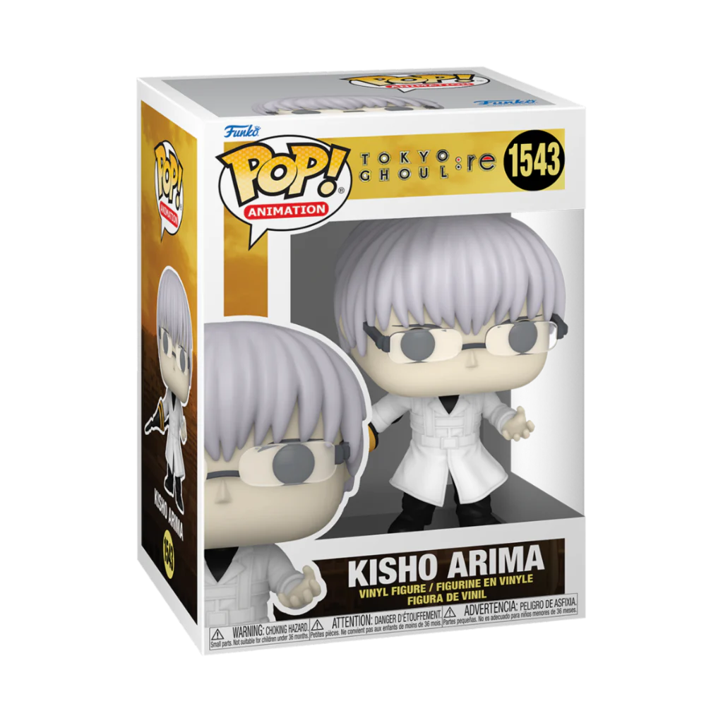 Funko Pop Animation: Tokyo Ghoul Kisho Arima SKU 75516 - Thumbnail