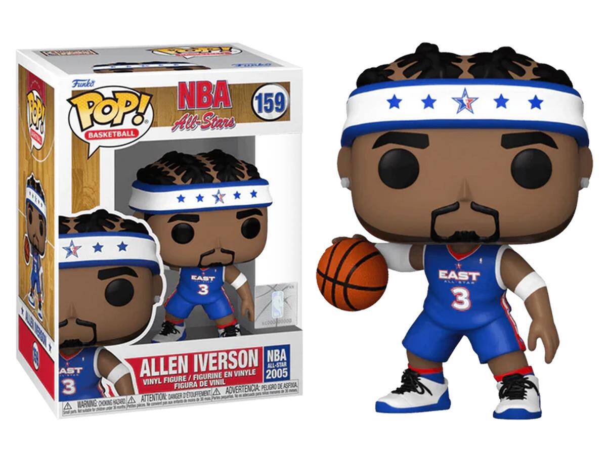 Funko Pop BASKETBALL NBA ALL STARS - ALLEN IVERSON 2005 NO:159 20391-7356