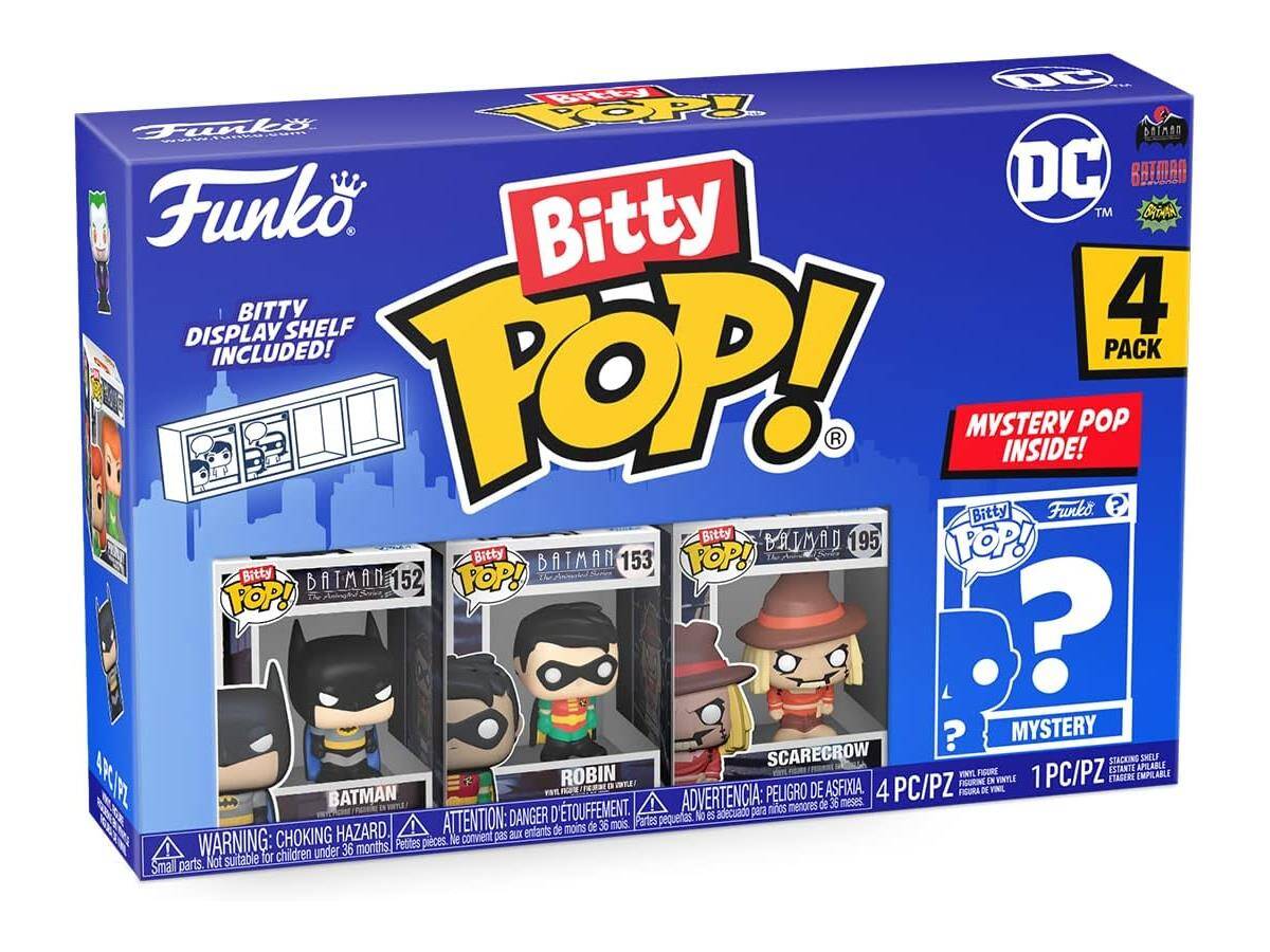 Funko Pop Bitty Pop 4 Pack: Dc Batman 19804-6782