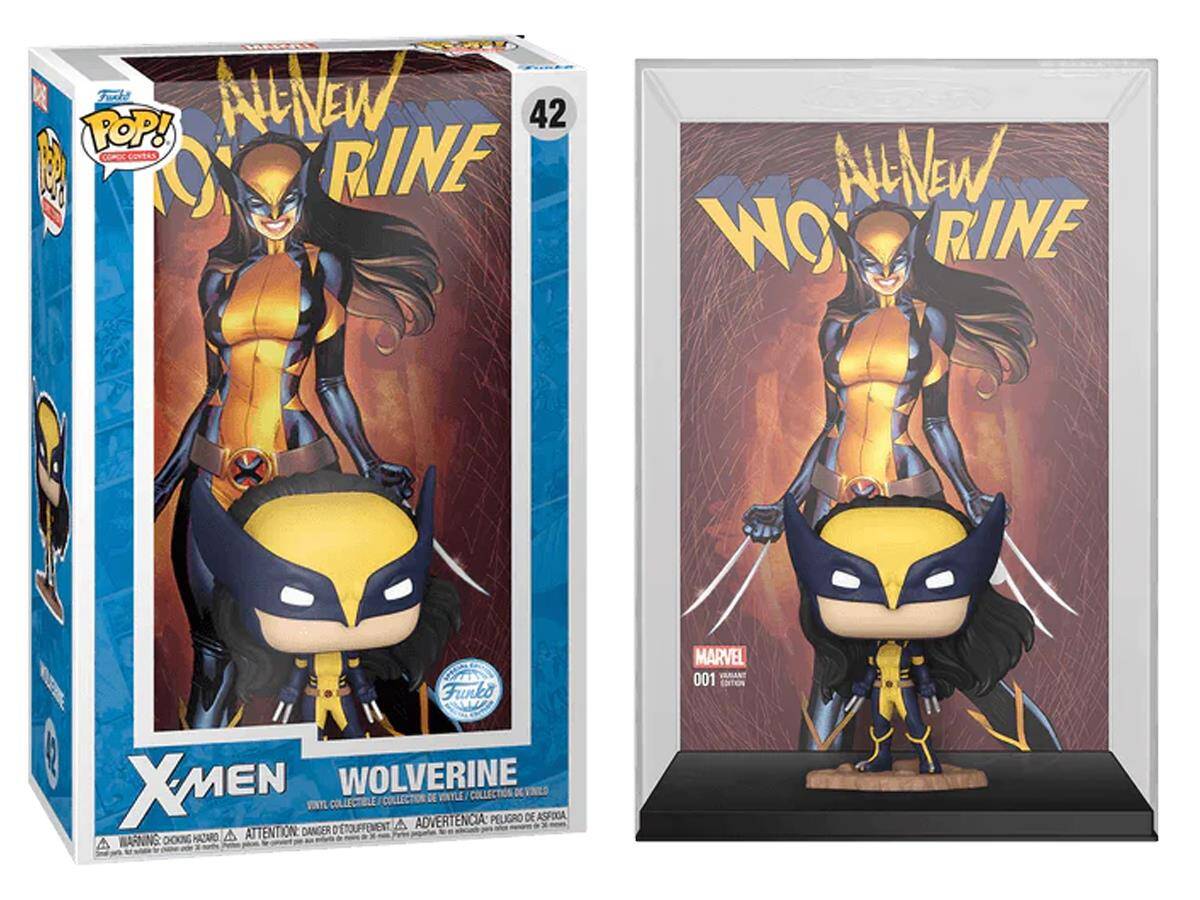 Funko Pop Comic Covers Marvel X-Men- All New Wolverine Special Edition No:42 20393-7358