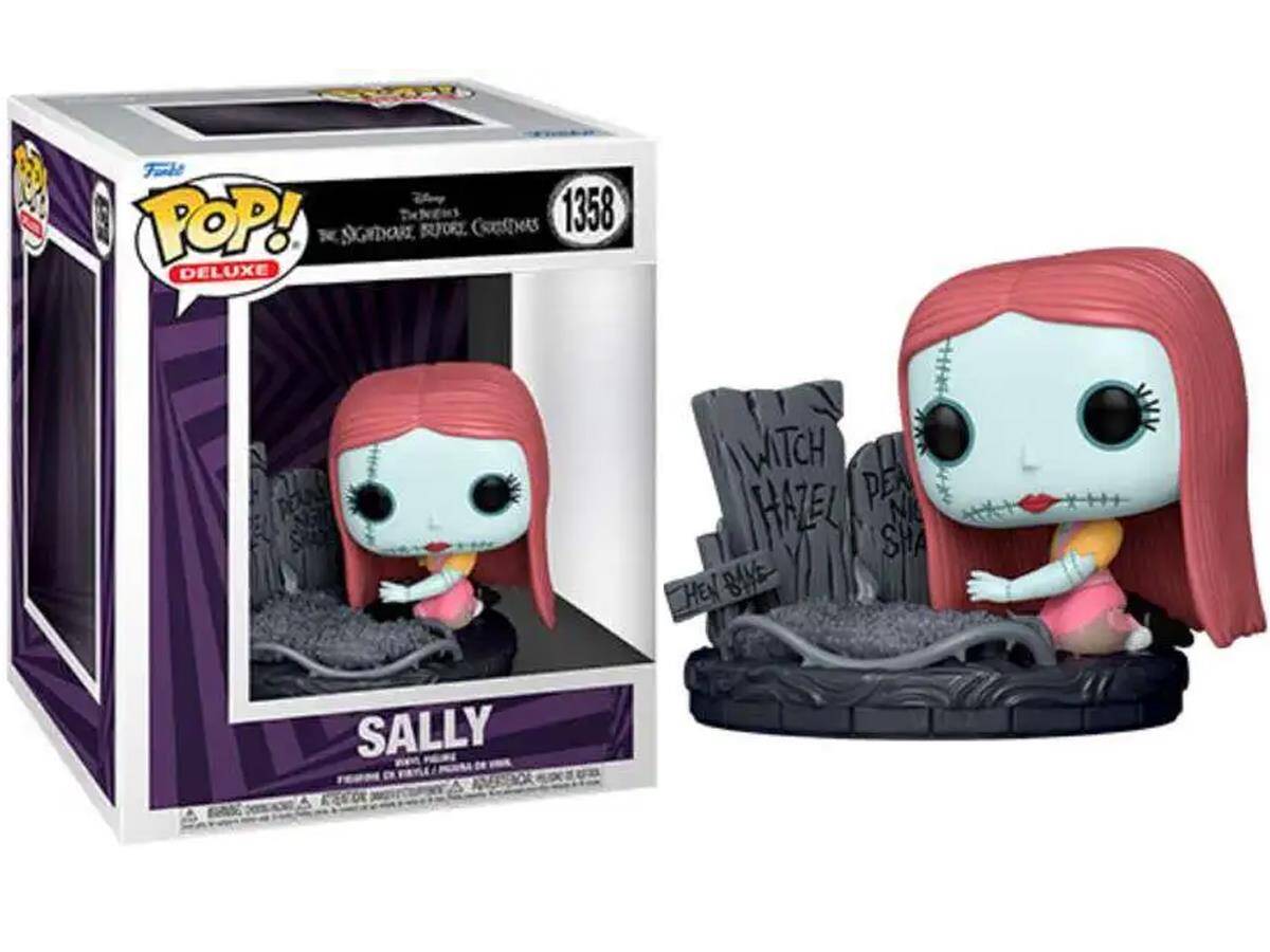 Funko Pop DELUXE: THE NIGHTMARE BEFORE CHRISTMAS 30TH - SALLY WITH GRAVESTONE NO:1358 19577-6592