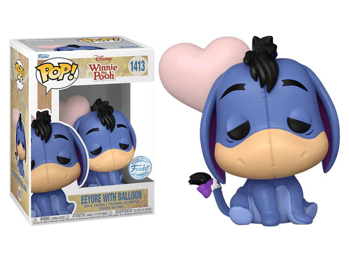 Funko Pop DISNEY WINNIE THE POOH - EEYORE WITH BALLOON TRANSLUCENT SPECIAL EDITION NO: 20408-7373