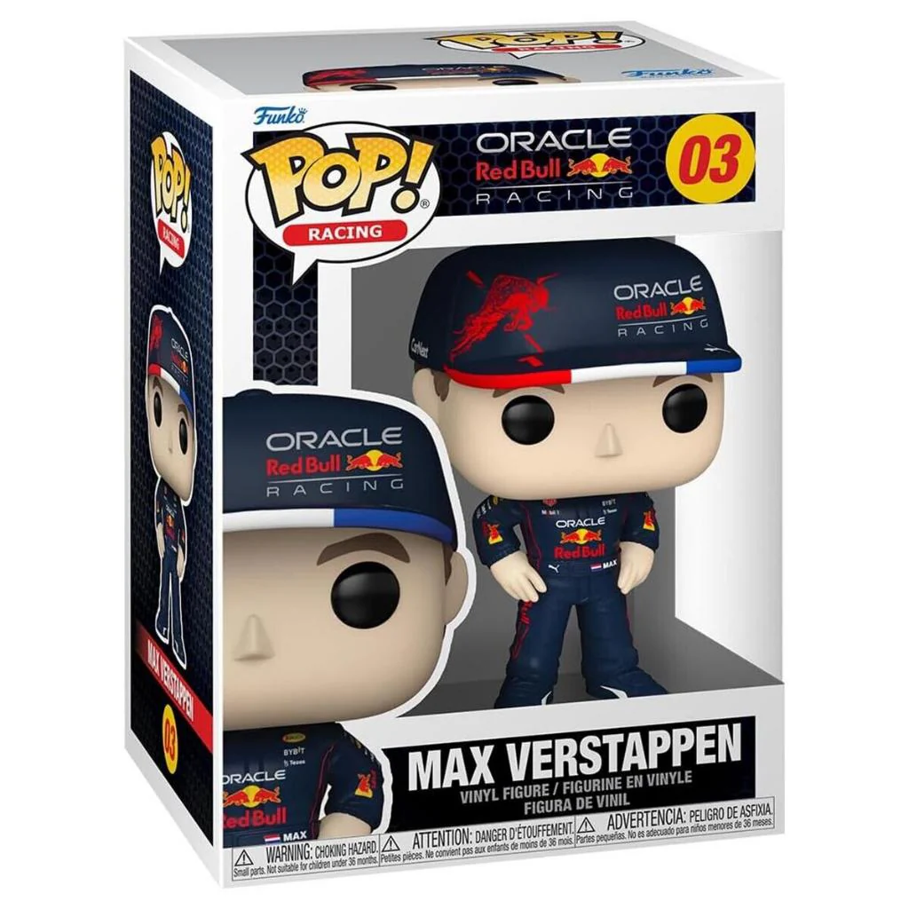 Funko Pop Formula 1 Max Verstappen SKU 72217 - Thumbnail