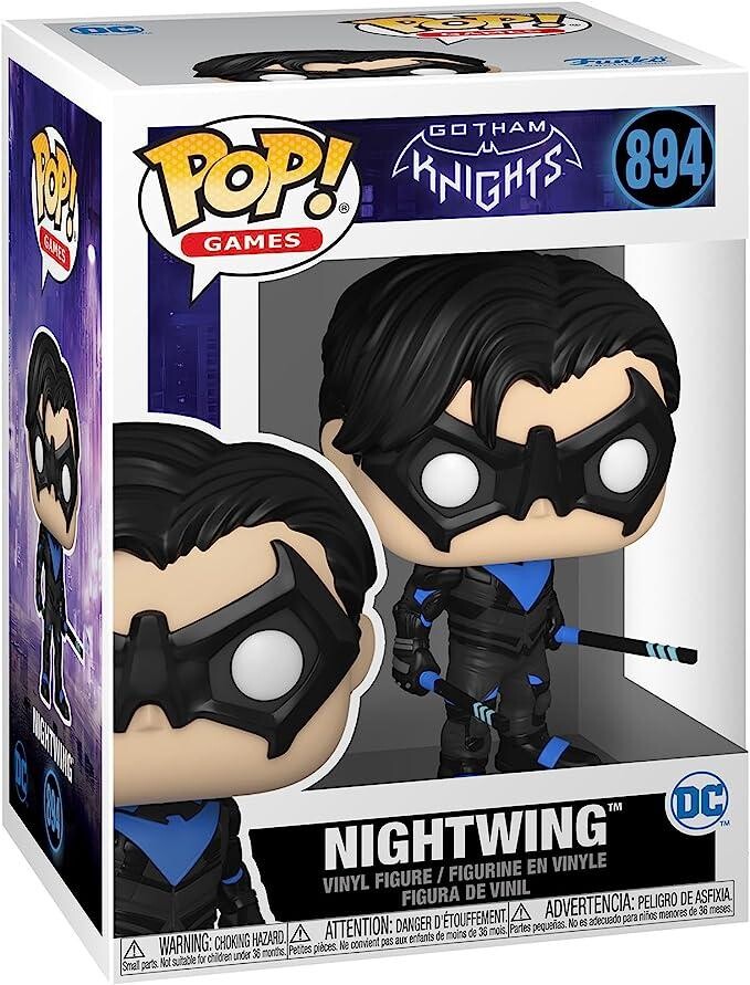 Funko Pop Games: Gotham Knights - Nightwing SKU 57422 - Thumbnail