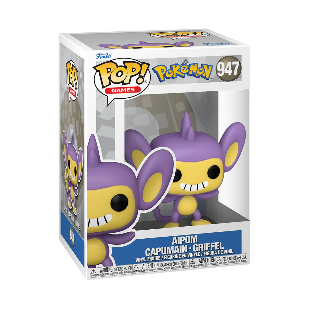 Funko Pop Games: Pokemon- Aipom SKU 69082 - Thumbnail