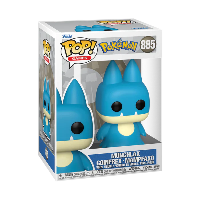 Funko Pop Games: Pokemon- Munchlax SKU 69077 - Thumbnail