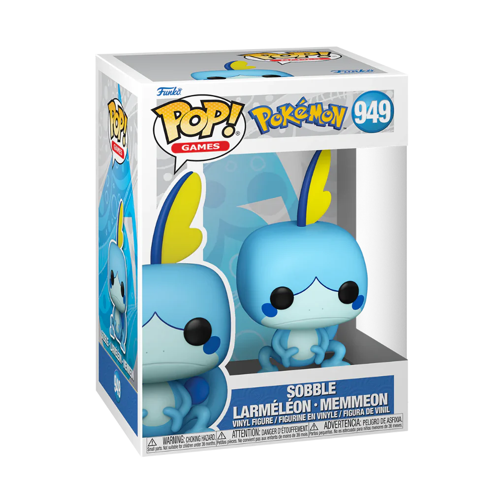 Funko Pop Games: Pokemon- Sobble SKU 72192 - Thumbnail