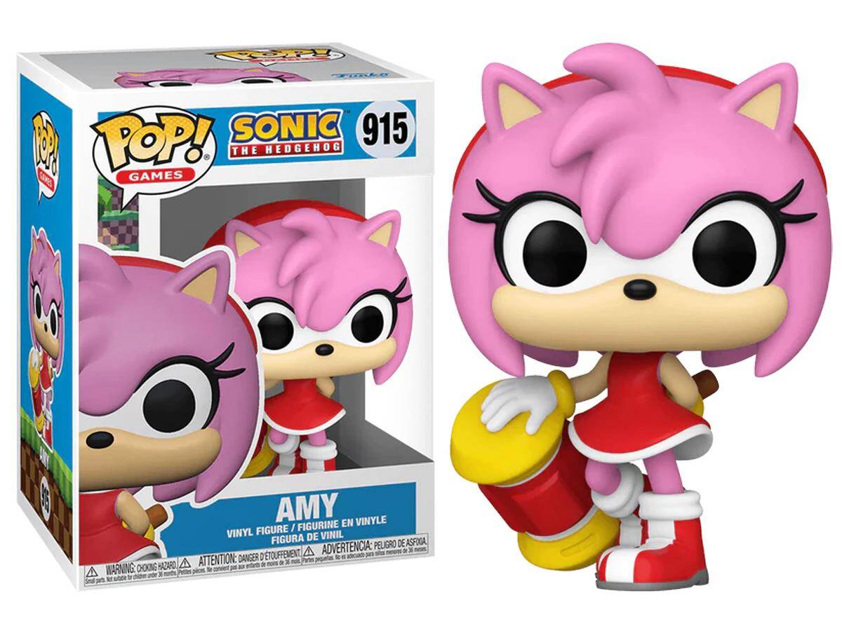 Funko Pop GAMES: SONIC THE HEDGEHOG - AMY ROSE NO:915 20332-7297