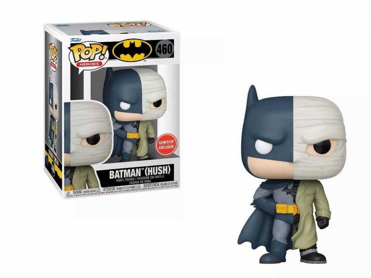 Funko Pop HEROES: DC COMICS - BATMAN (HUSH) (GAMESTOP EXCLUSIVE) NO:460 19128-6114