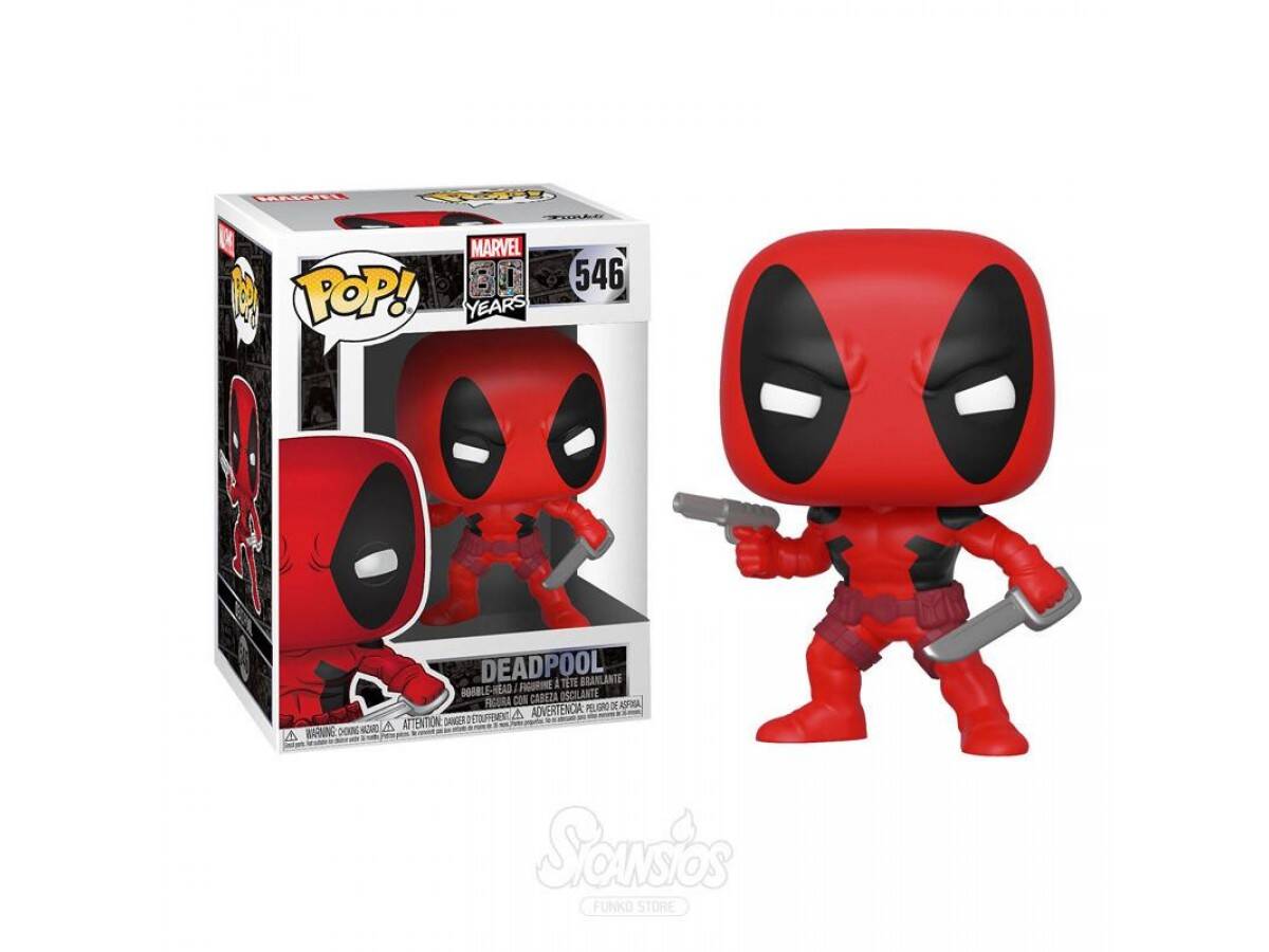 Funko Pop MARVEL 80 YEARS DEADPOOL NO:546 16892-3797