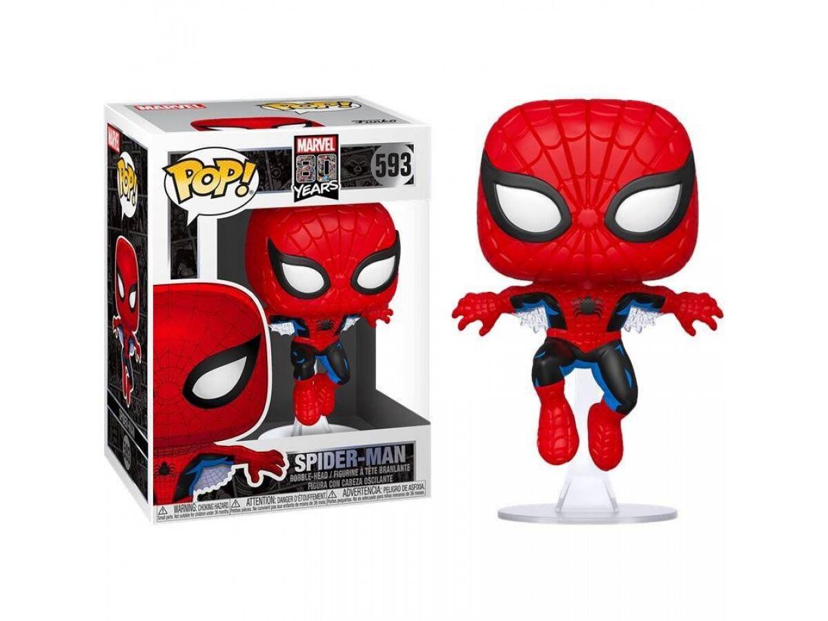 Funko Pop MARVEL 80 YEARS SPIDER-MAN FIRST APPEARANCE NO:593 18712-5623