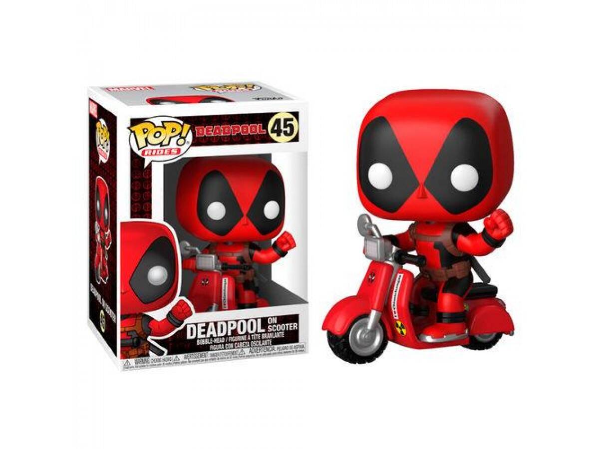 Funko Pop MARVEL - DEADPOOL ON SCOOTER NO:48 18780-5691