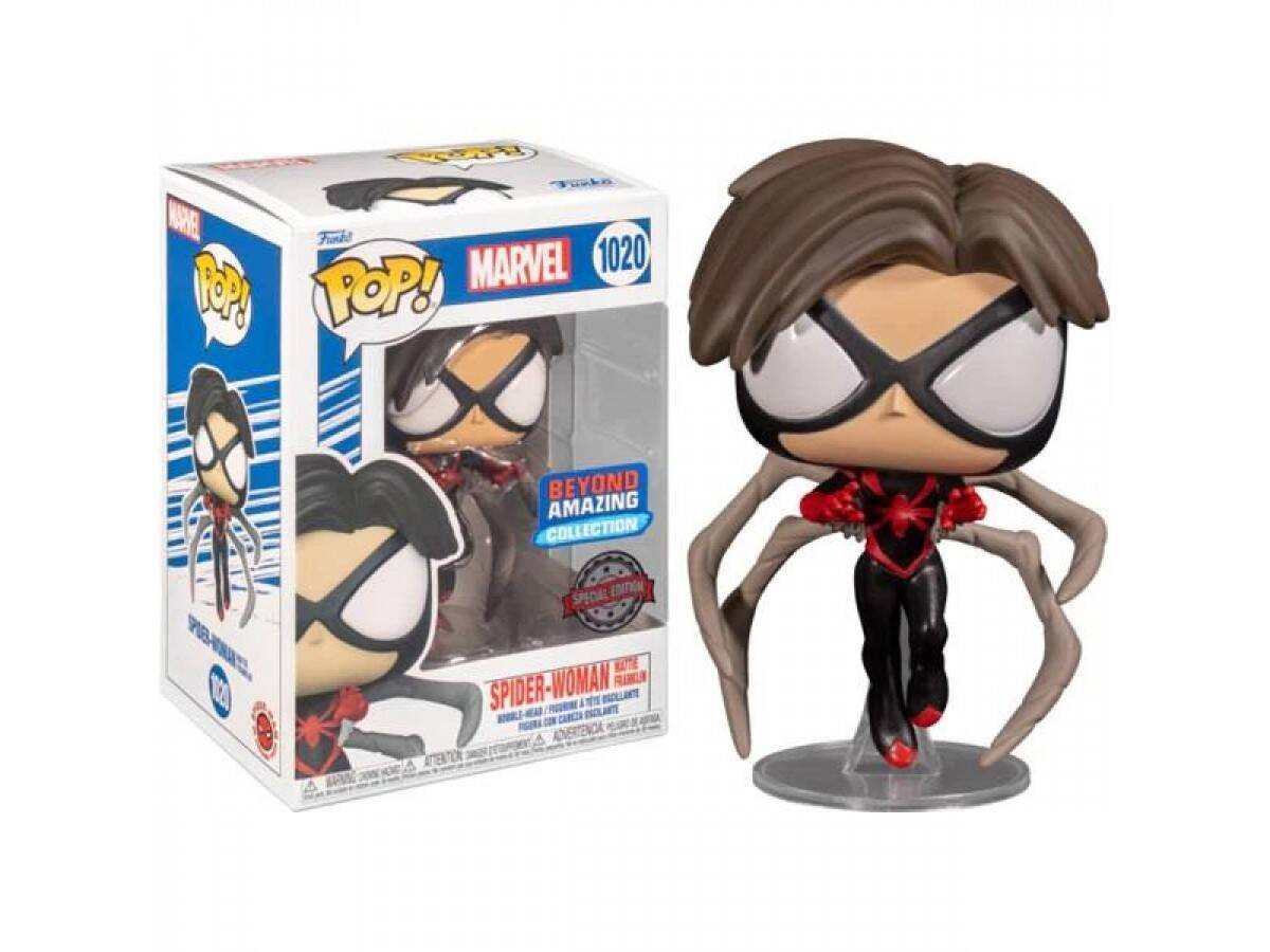 Funko Pop Marvel: Spider-Woman Mattie Franklin Special Edition No: 1020 Bobble-Head 18952-5957