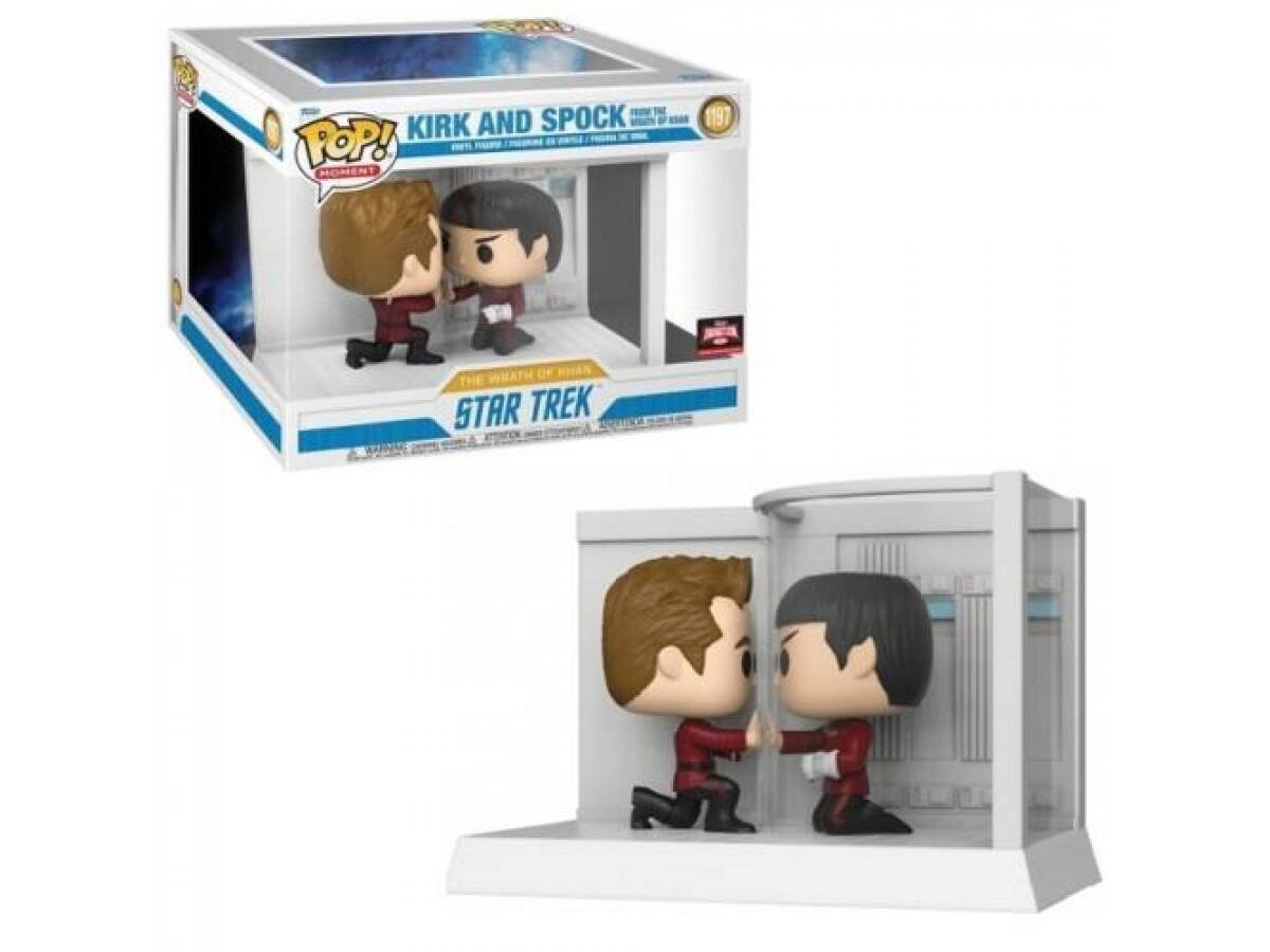 Funko Pop Moment: Star Trek: Wrath of Khan- Kirk and Spock from the Wrath of Khan Special Edition N 19007-5999