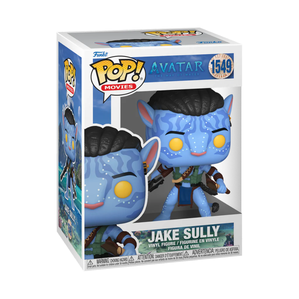 Funko Pop Movies: Avatar - Jake Sully (Battle) SKU 73087 - Thumbnail