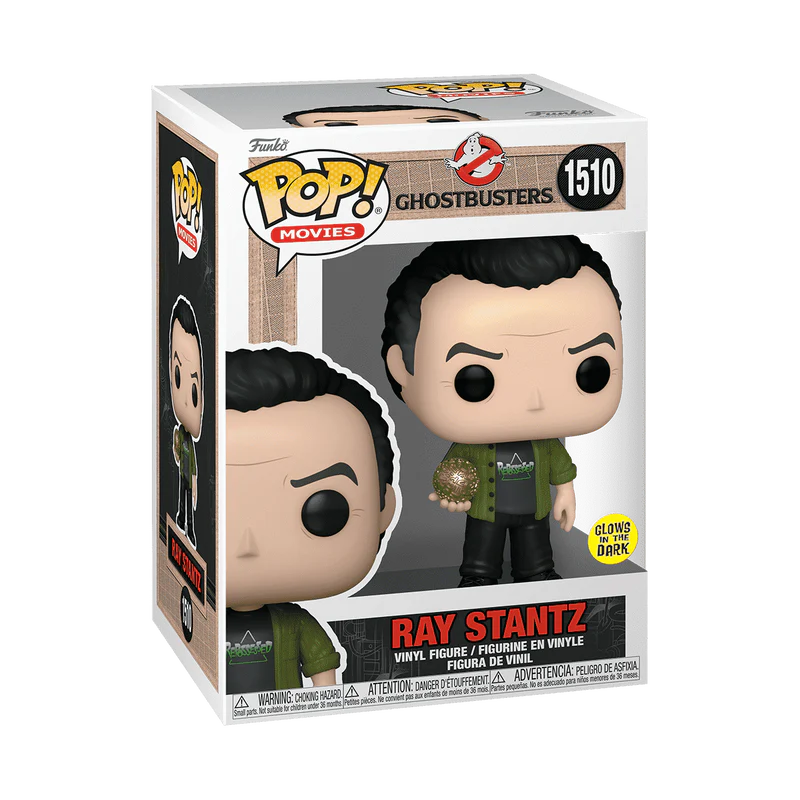 Funko Pop Movies: Ghostbusters - Ray Stantz (Glow) SKU 73387 - Thumbnail