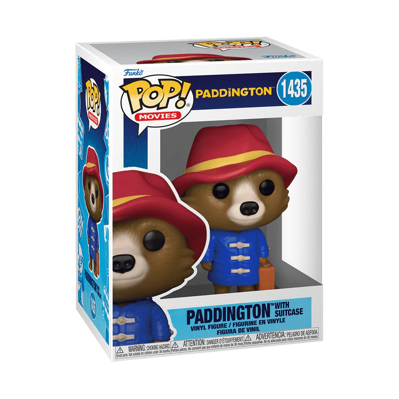 Funko Pop Movies: Paddington - Paddington with Suitcase SKU 72357 - Thumbnail