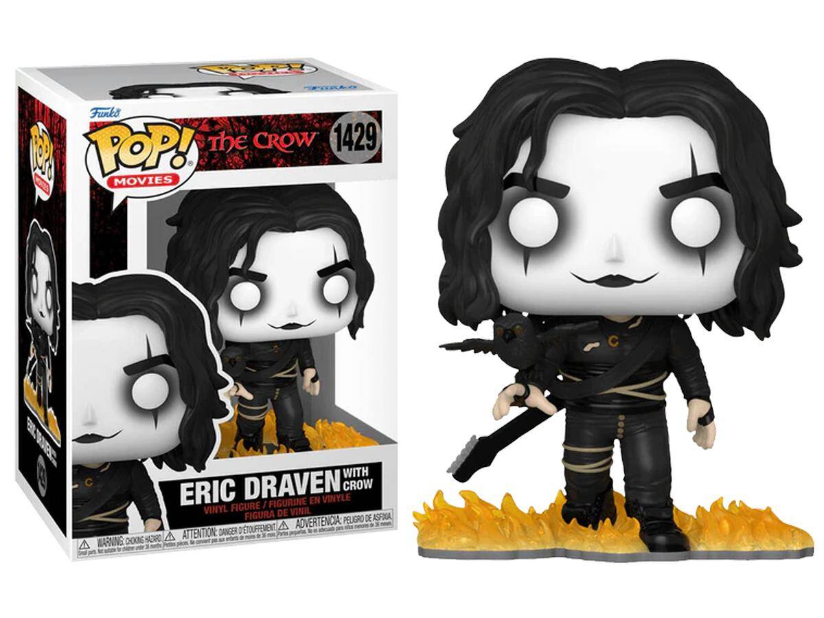 Funko Pop MOVIES THE CROW - ERIC DRAVEN WITH CROW NO:1429 20609-7485