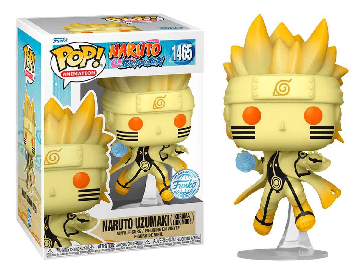 Funko Pop Naruto Shippuden Naruto Uzumaki Kurama Link Mode* Special Edition 19843-6820