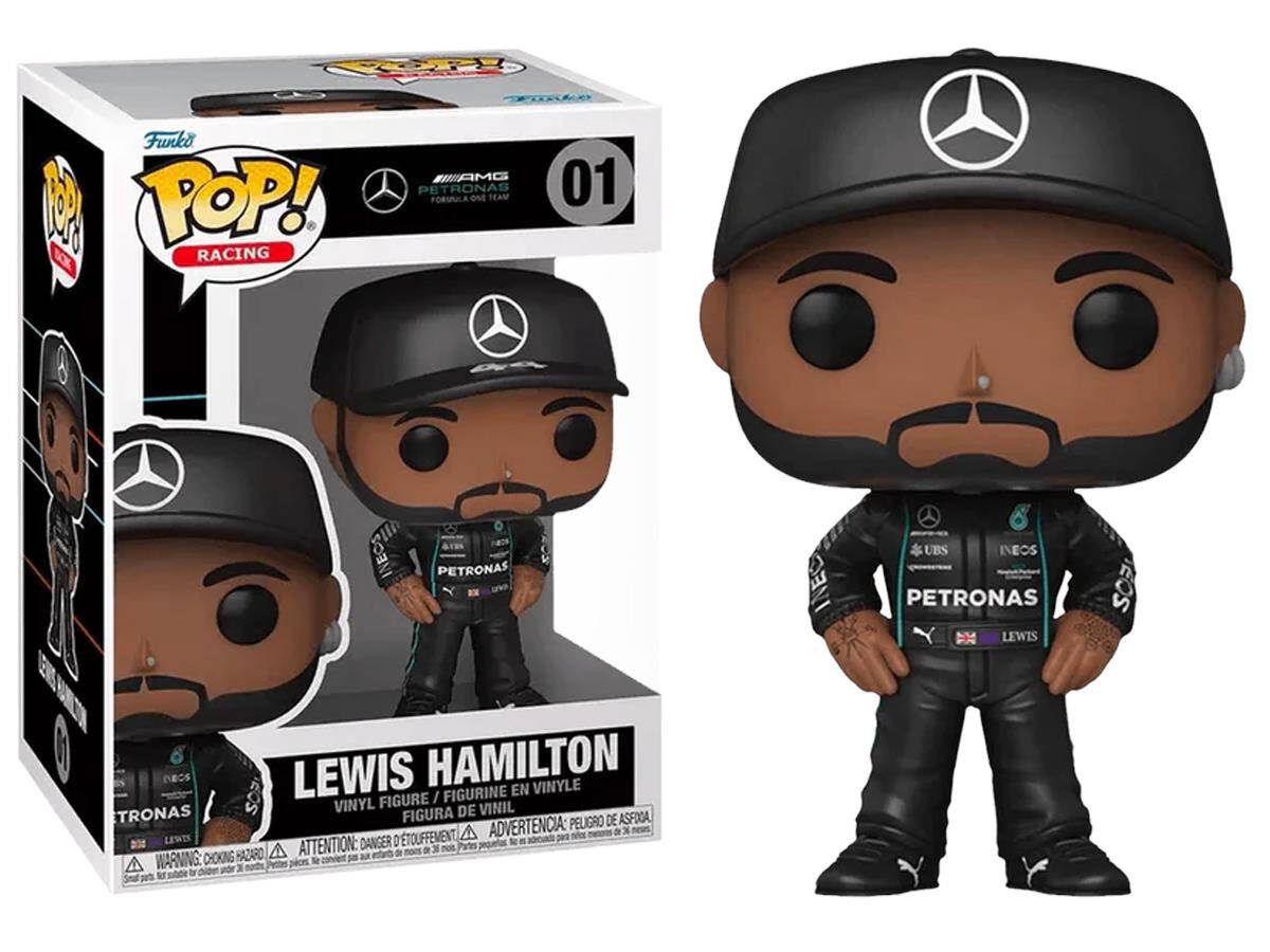 Funko Pop Racing Amg Petronas Formula One Team- Lewis Hamilton No:01 20442-7407