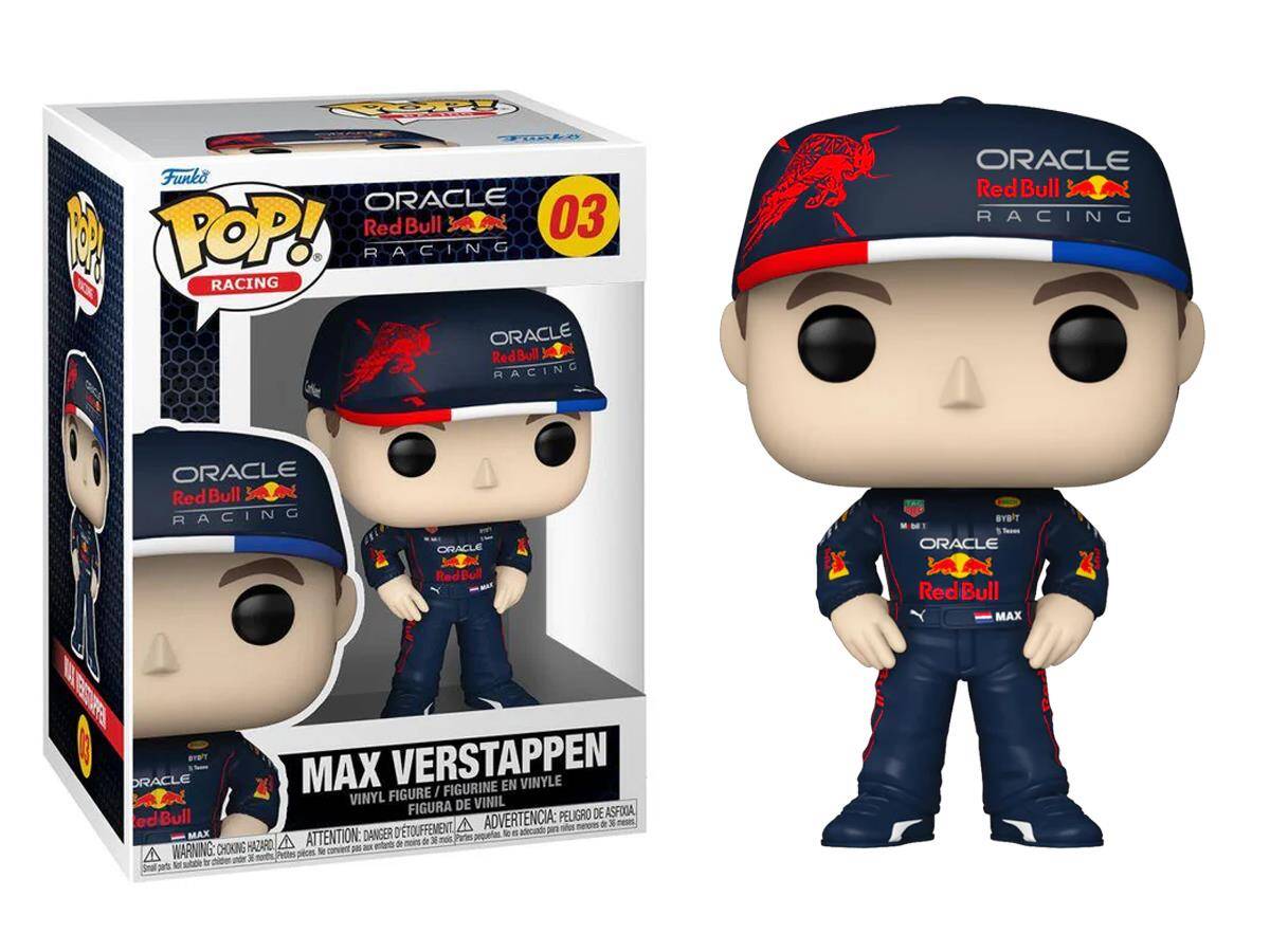 Funko Pop Racing Oracle Red Bull Racing- Max Verstappen No:03 20443-7408