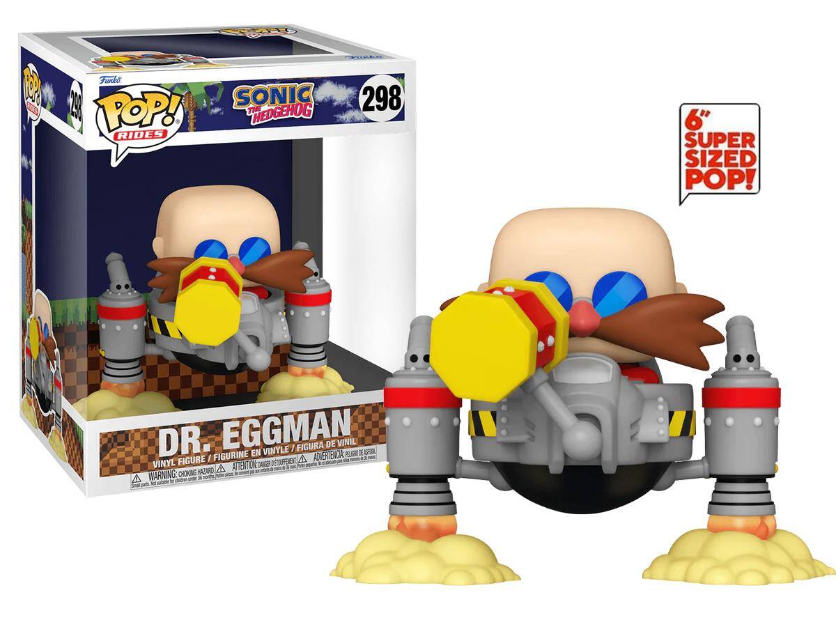 Funko Pop RIDES: SONIC THE HEDGEHOG - DR. EGGMAN NO:298 20346-7311