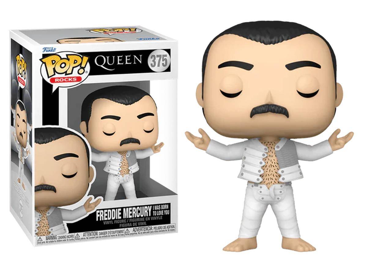 Funko Pop ROCKS: QUEEN - FREDDIE MERCURY (I WAS BORN TO LOVE YOU) NO:375 20347-7312