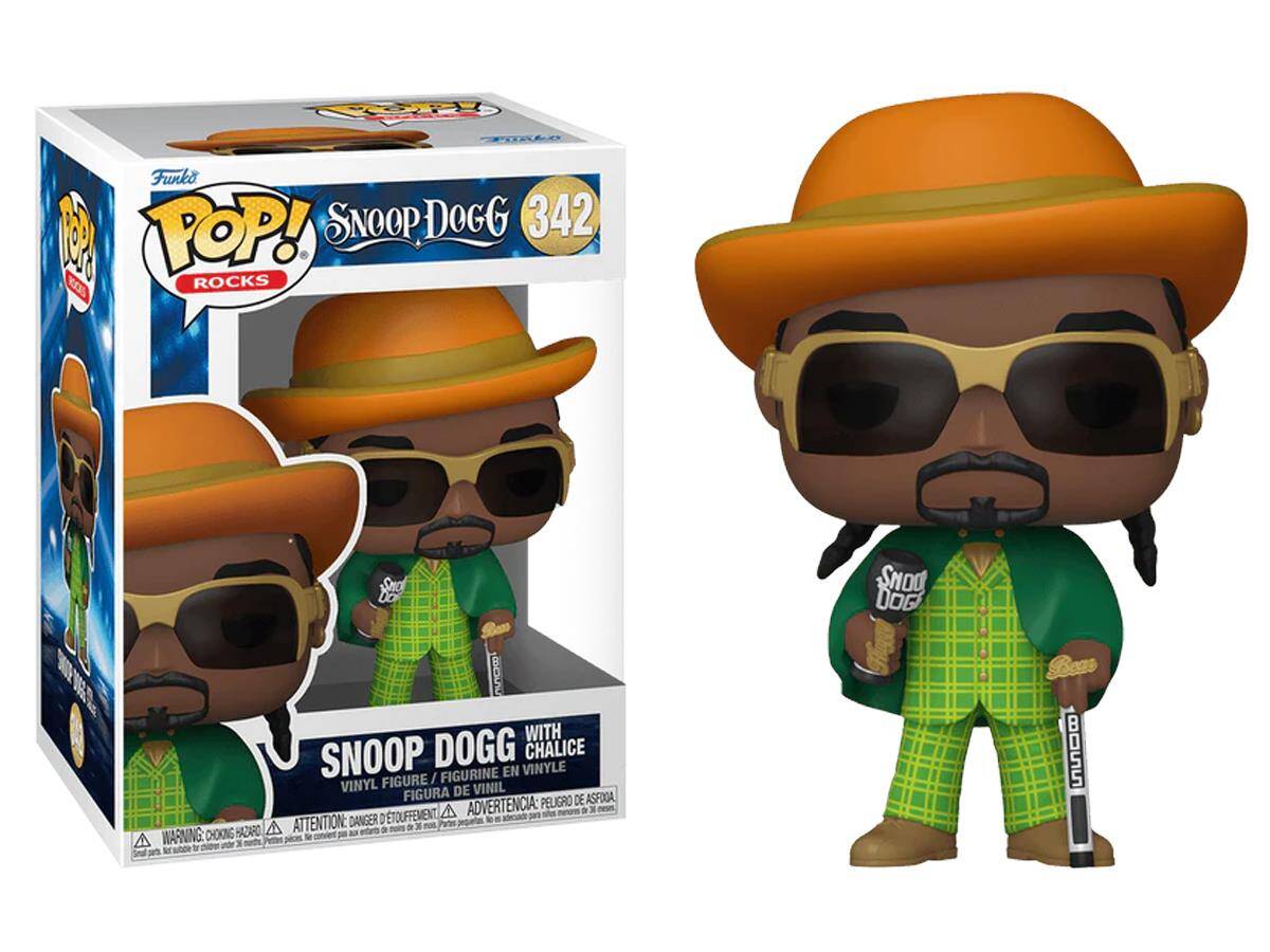 Funko Pop Rocks Snoop Dogg With Chalice No:342 20447-7412