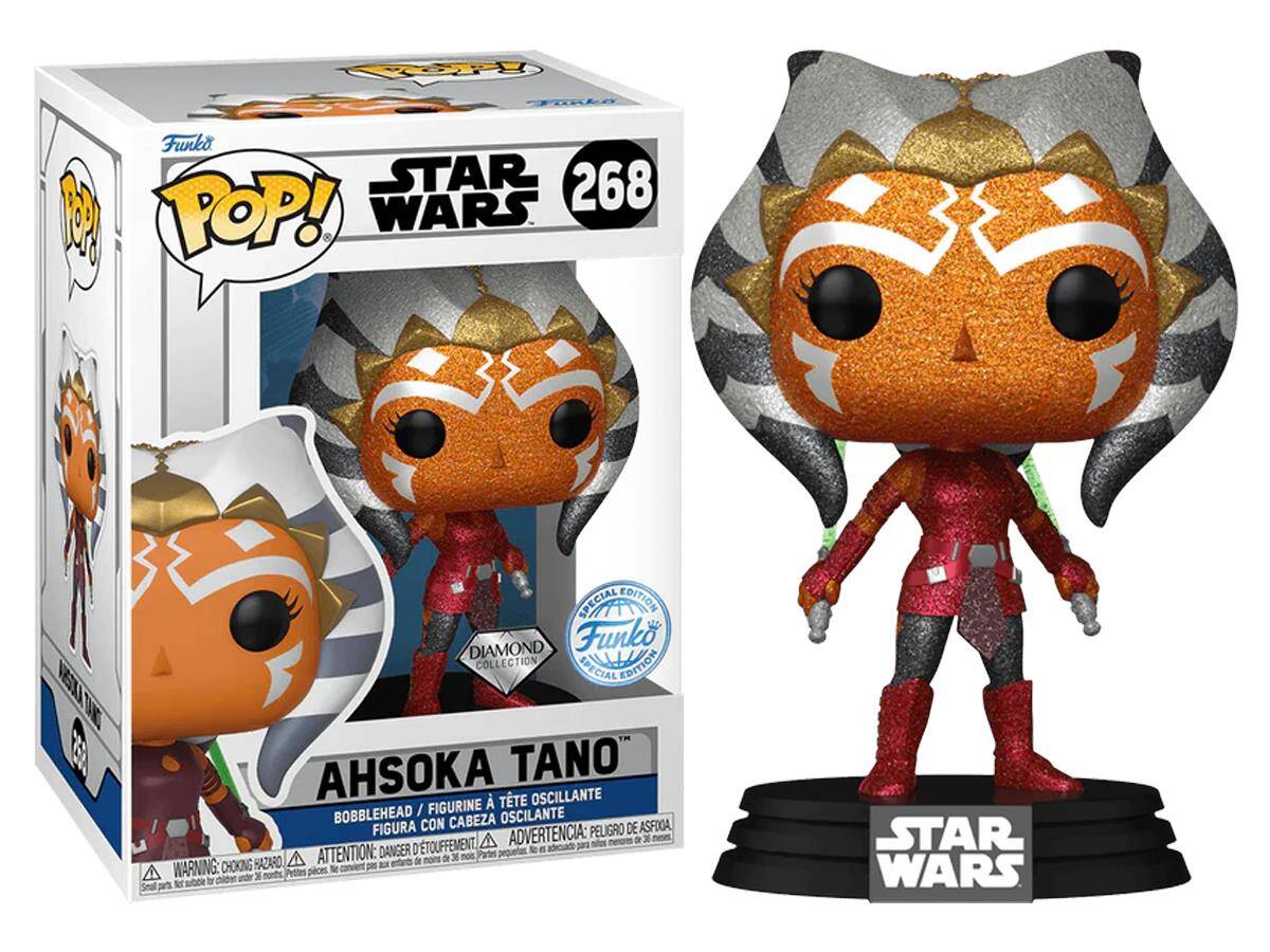 Funko Pop Star Wars Ahsoka Tano Diamond Collection Special Edition No:268 20452-7417