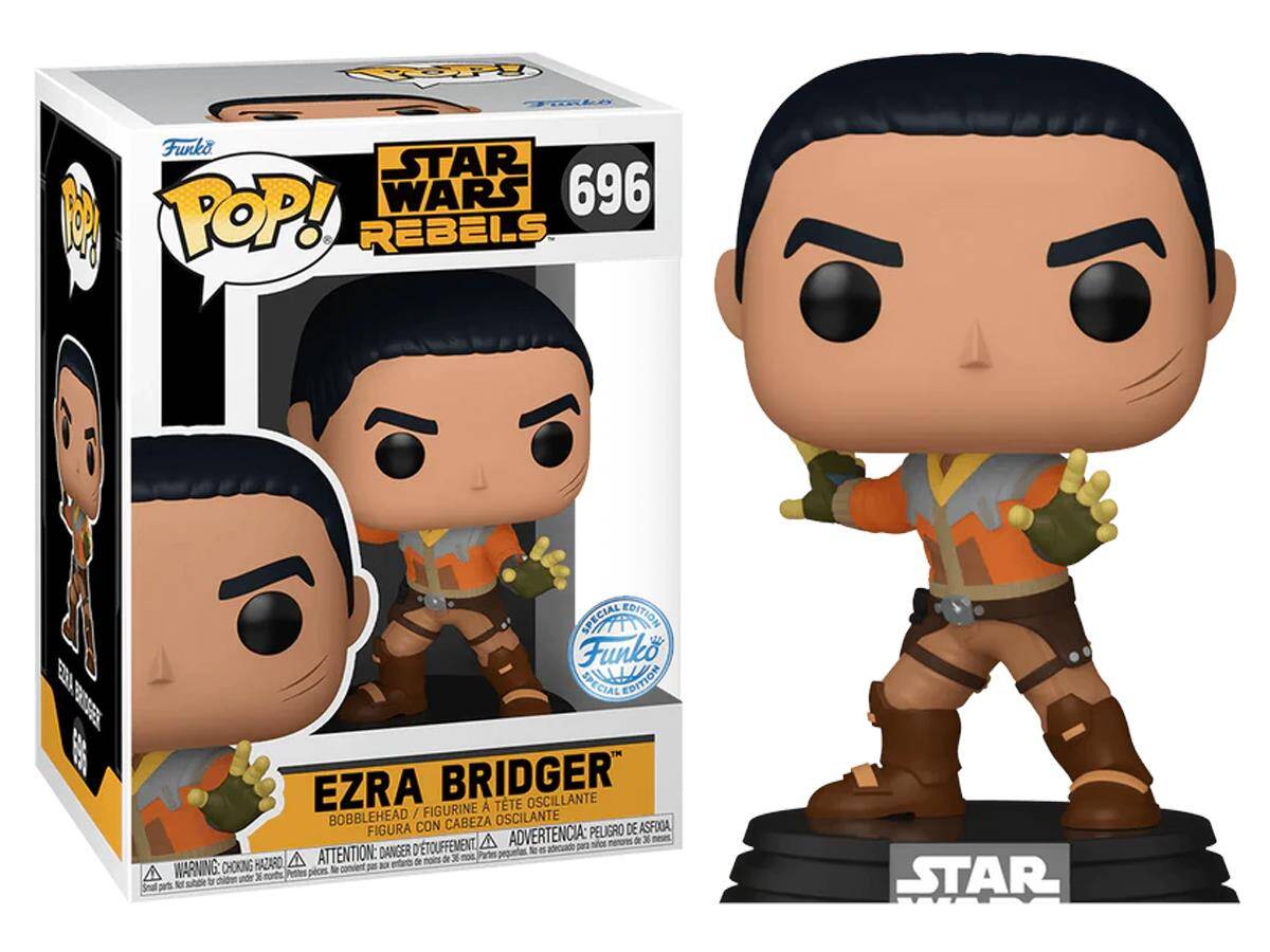 Funko Pop Star Wars Rebels - Ezra Bridger Special Edition No:696 20453-7418