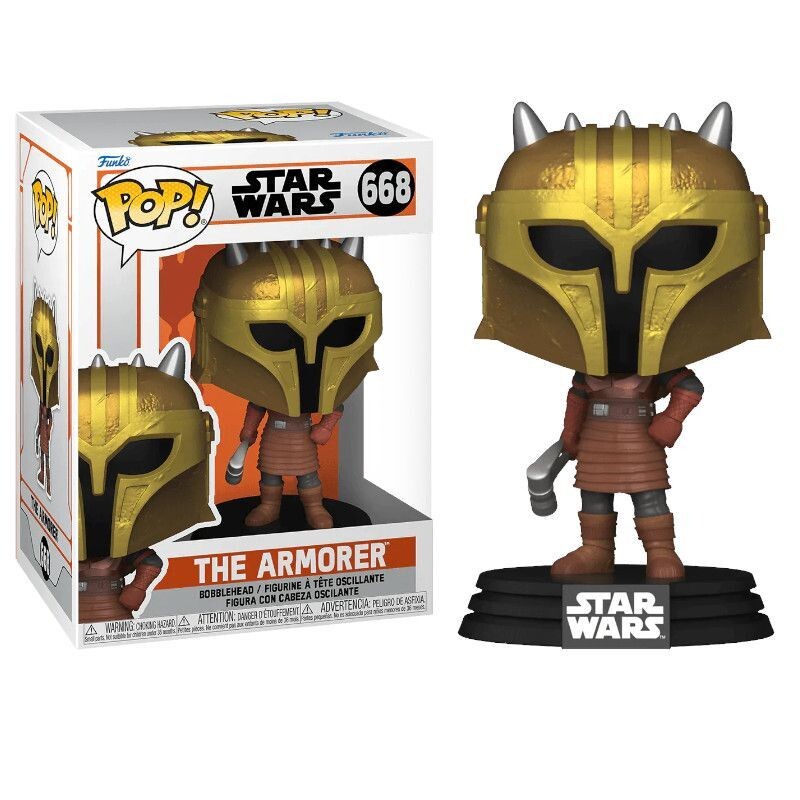 Funko Pop The Armorer Star Wars The Mandalorian - Thumbnail