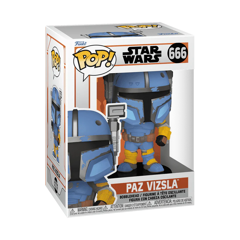 Funko Pop The Mandalorian: Paz Vizsla S9 SKU 76553 - Thumbnail