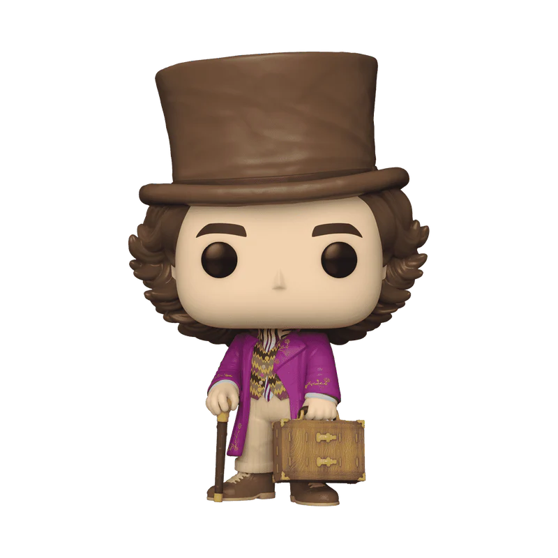 Funko Pop Willy Wonka With Brirfcase SKU 68087 - Thumbnail