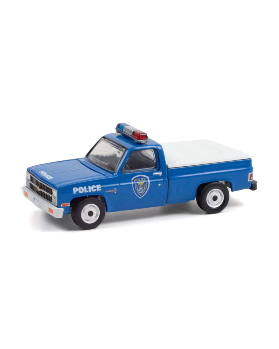 Greenlight 1:64 1981 Chevrolet C-10 Custom Deluxe - Conrail (Consolidated Rail Corporation) Police 30278 - Thumbnail