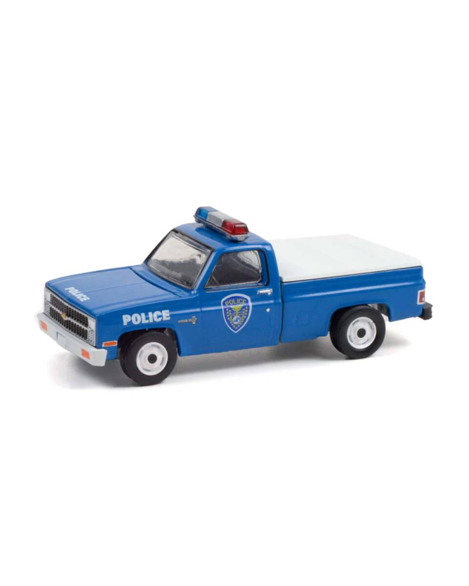 Greenlight 1:64 1981 Chevrolet C-10 Custom Deluxe - Conrail (Consolidated Rail Corporation) Police 30278