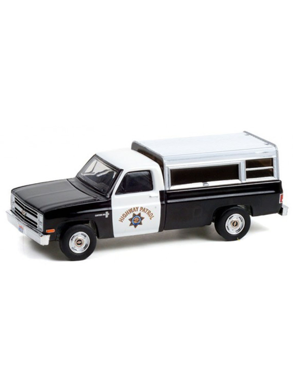 Greenlight 1:64 1987 Chevrolet C-10 - California Highway Patrol (Hobby Exclusive) - Thumbnail