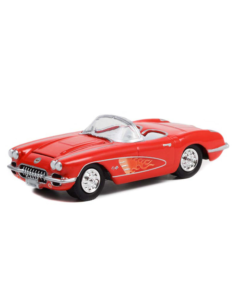 Greenlight Hollywood Series 34 1960 Chevrolet Corvette C1 - Riptide (1984-86 TV Series) - Thumbnail