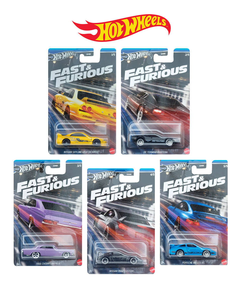 Hot Wheels Fast and Furious Street Racing HNR88-979Gt