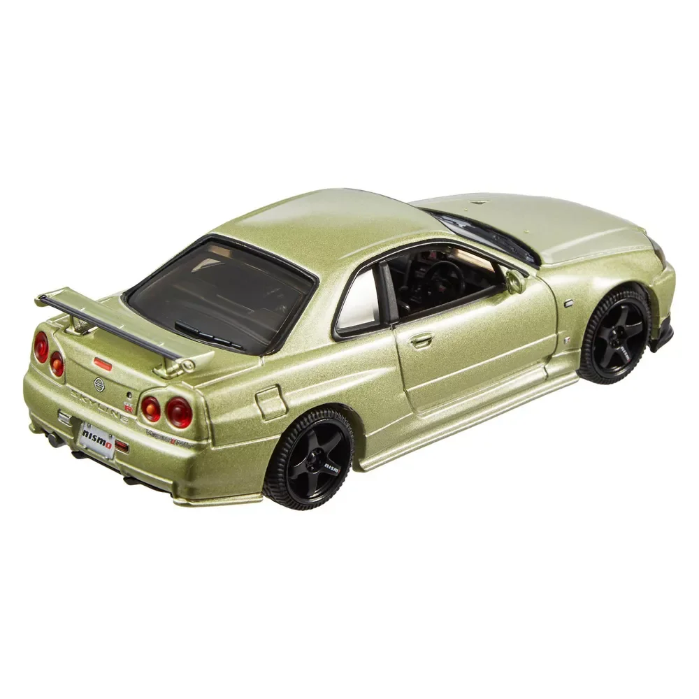 Hot Wheels Premium 1/43 Nissan Skyline GT-R (BNR34) V-Spec II II Nur With NISMO - Thumbnail