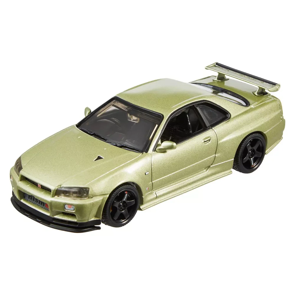 Hot Wheels Premium 1/43 Nissan Skyline GT-R (BNR34) V-Spec II II Nur With NISMO - Thumbnail