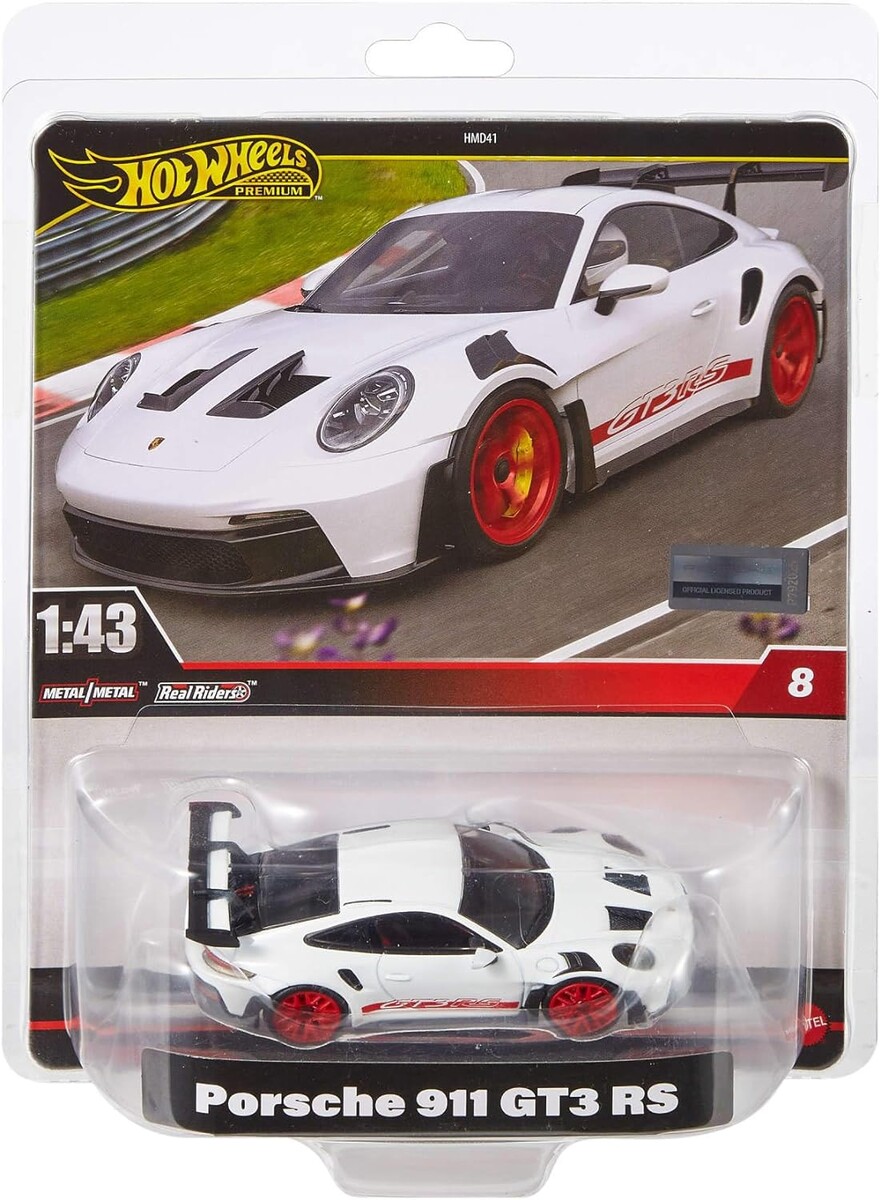 Hot Wheels Premium 1/43 Porsche 911 GT3 RS - Thumbnail