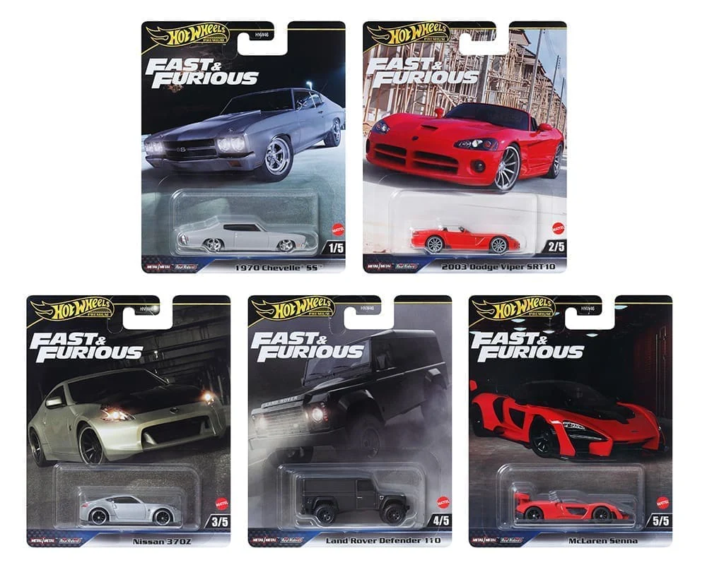 Hot Wheels Premium Fast & Furious 2025 Mix HNW46-979J