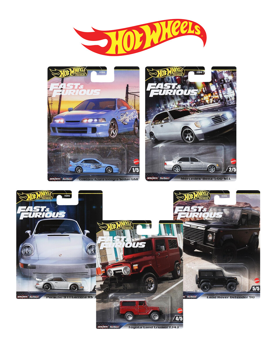 Hot Wheels Premium Fast & Furious Case G - Thumbnail