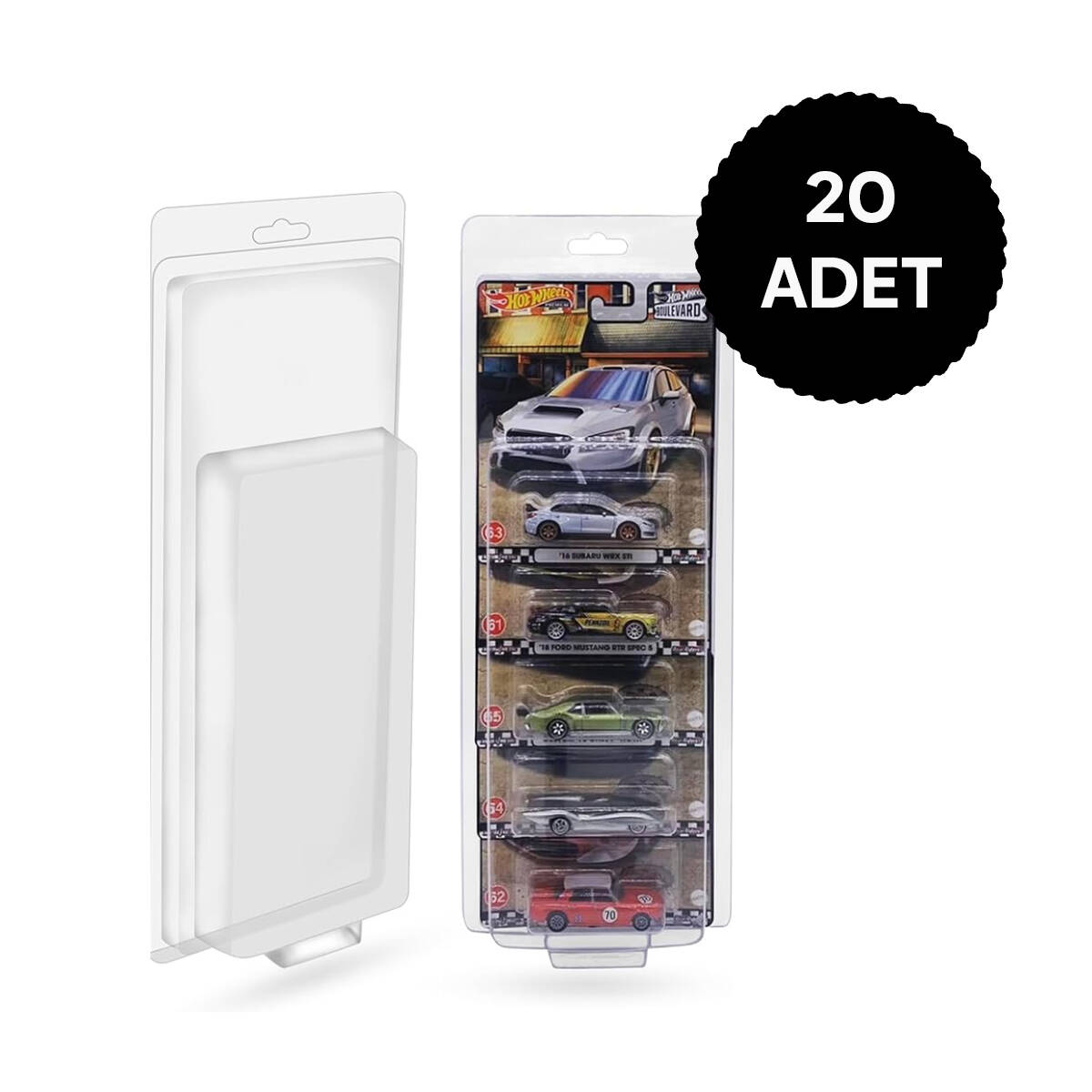 Hot Wheels Premium Set Protector (20 Adet)