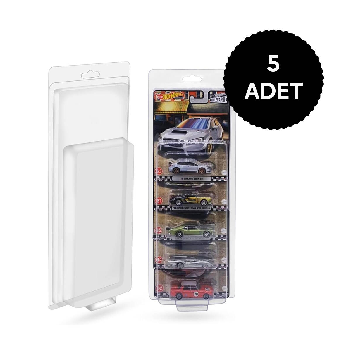 Hot Wheels Premium Set Protector (5 Adet)