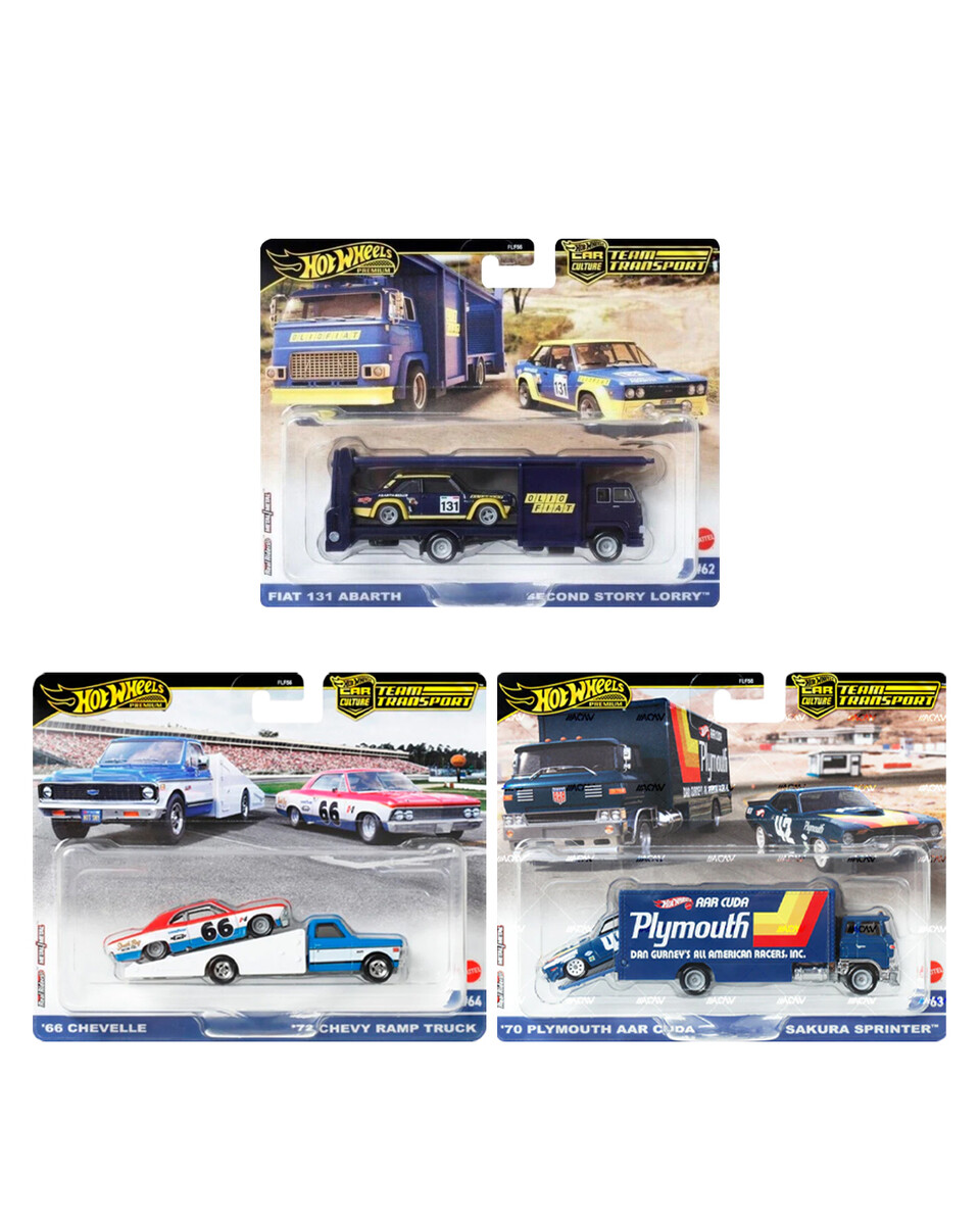 Hot Wheels Premium Team Transport 2024 Case W Set - Thumbnail